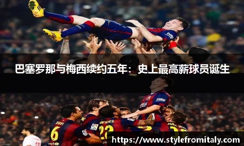 巴塞罗那与梅西续约五年：史上最高薪球员诞生